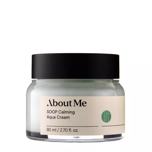 About me - Soop Calming Aqua Cream - Hydratačný a upokojujúci krém s vodou z cyprusu Hinoki - 80 ml