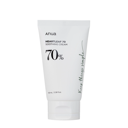 Anua - Heartleaf 70% Soothing Cream - Upokojujúci pleťový krém s hutíniou srdčitou - 100 ml