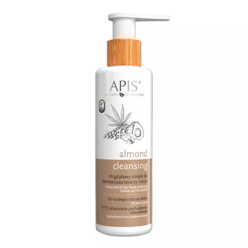 Apis - Almond Cleansing - Almond Oil For Face and Eye Make-Up Removal - Mandľový olej na odličovanie pleti a očí - 150ml