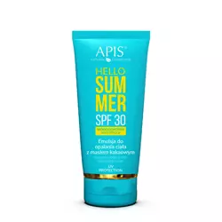 Apis - Hello Summer - SPF30 Waterproof - Sunscreen Body Lotion with Cocoa Butter - Ochranná emulzia na telo - 200ml