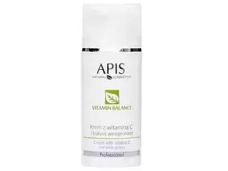 Apis - Professional - Vitamin Balance - Cream with Vitamin C and White Grapes - Pleťový krém s vitamínom C a extraktom z bieleho hrozna - 100ml