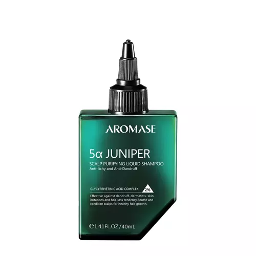 Aromase - 5α Juniper Scalp Purifying Liquid Shampoo - Tekutý šampón pre všetky typy vlasov - 40 ml