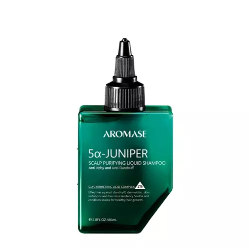 Aromase - 5α Juniper Scalp Purifying Liquid Shampoo - Tekutý šampón pre všetky typy vlasov - 80 ml