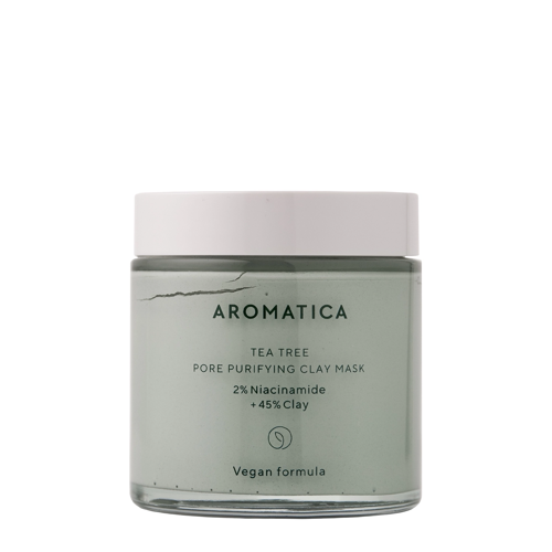 Aromatica - Tea Tree Pore Purifying Clay Mask -  Ílová pleťová maska s tea tree - 120 g