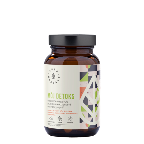 Aura Herbals - My Detox - Prírodná podpora proti oxidačnému poškodeniu - Kapsule - 60 ks