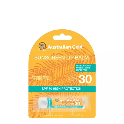 Australian Gold - Lip Balm Moisture Max SPF30 - Hydratačný balzam na pery s SPF30 - 4,2g