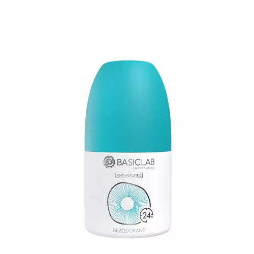 BasicLab - Anti-Perspiris - Dezodorant v guľôčke bez hliníka 24h - 60ml