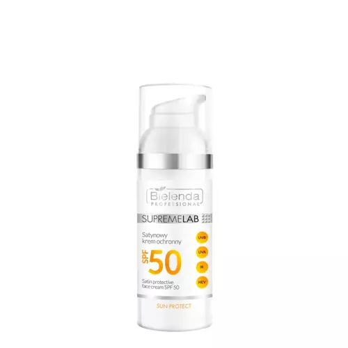 Bielenda Professional - Supremelab - Sun Protect - Sun Protective Face Cream SPF50 - Saténový ochranný krém SPF50 - 50ml