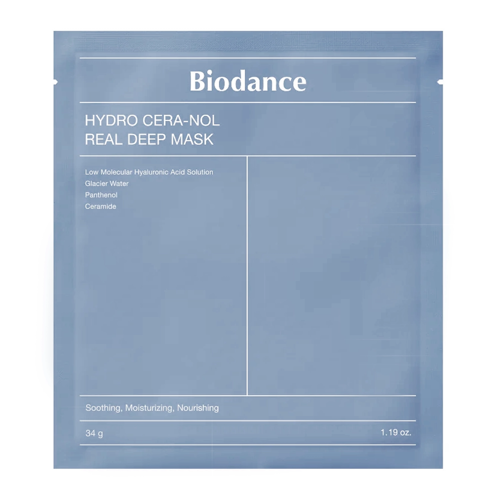 Biodance - Hydro Cera-nol Real Deep Mask - Hydratačná kolagénová plátienková maska  - 1 ks / 34 g