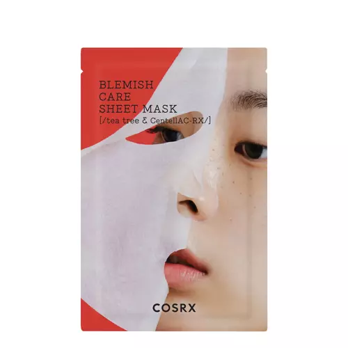 COSRX - AC Collection Blemish Care Sheet Mask - Textilná maska s extraktom z čajovníka proti nedokonalostiam - 26 g