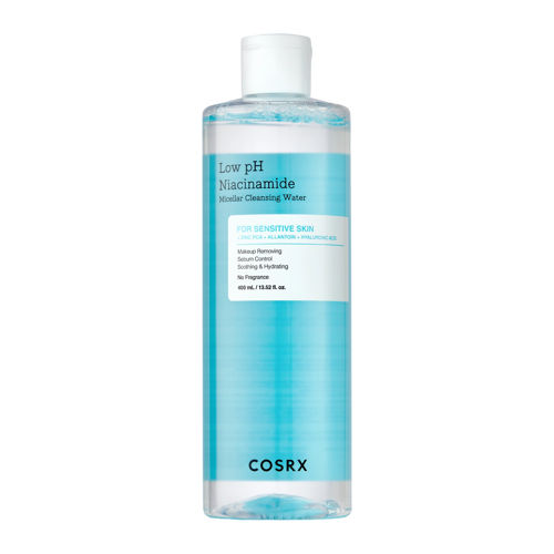 COSRX - Low pH Niacinamide Cleansing Water - Micelárna voda s nízkym pH a niacínamidom - 400 ml