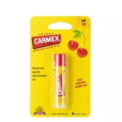 Carmex - Cherry - Tuhý balzam na pery - Čerešňa - 4,25 g