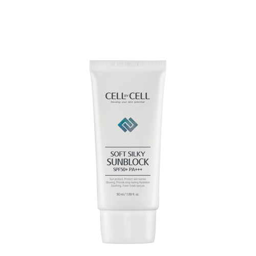 Cell by Cell - Soft Silky Sun Block SPF50+/PA+++ - Jemný opaľovací krém - 50 ml