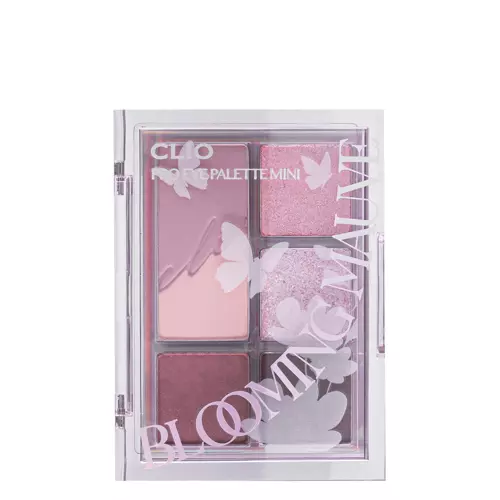 Clio - Pro Eye Palette Mini - 03 Blooming Mauve - Paletka očných tieňov - 7 g