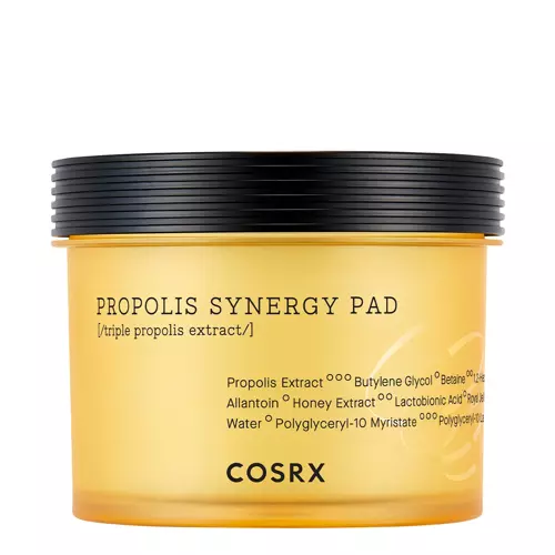 Cosrx - Full Fit Propolis Synergy Pad - Čistiace pleťové tampóny s propolisom - 70ks