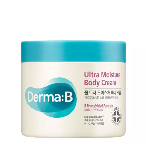 Derma:B - Ultra Moisture Body Cream - Intenzívne hydratačný telový krém - 430 ml