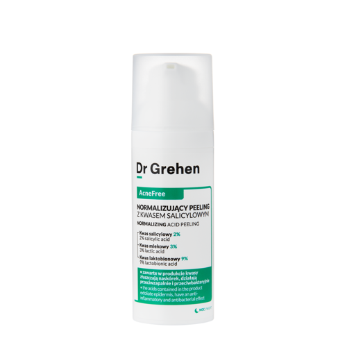 Dr Grehen - AcneFree - Normalizing Acid Peeling - Normalizujúci peeling s kyselinou salicylovou - 50ml