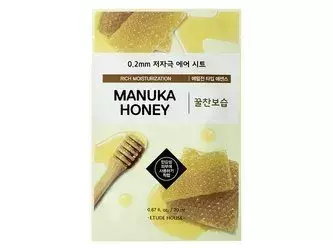 Etude House - 0,2 mm Therapy Air Mask - Manuka Honey - Hydratačná a vyživujúca maska s manuka medom - 20 ml