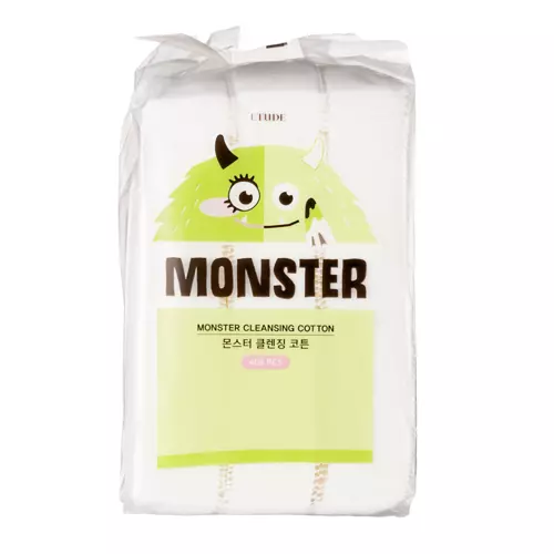 Etude House - Monster Cleansing Cotton - Bavlnené kozmetické tampóny na odličovanie - 408ks