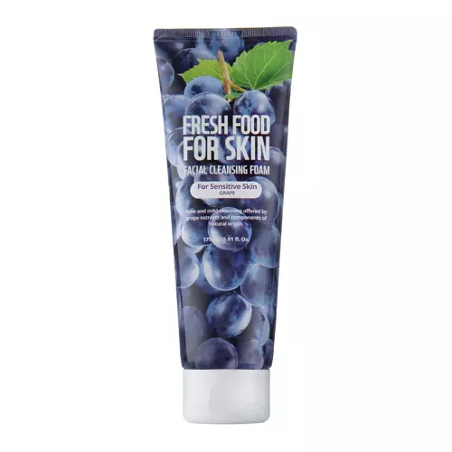 Farmskin - Freshfood For Skin Cleansing Foam Grape - Čistiaca pena na tvár - 175 ml