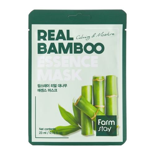 Farmstay - Real Bamboo Essence Mask - Hydratačná maska s bambusovým extraktom - 23 ml