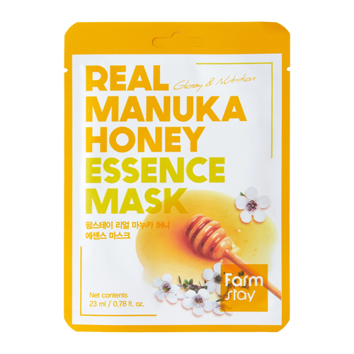 Farmstay - Real Manuka Honey Essence Mask - Vyživujúca plátienková maska s Manuka medom - 23 ml