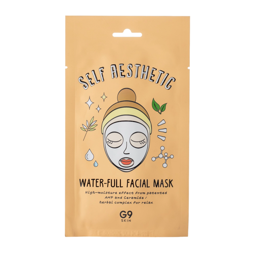 G9Skin - Self Aesthetic Water-Full Facial Mask - Intenzívna hydratačná plátienková maska - 1 ks / 23 ml