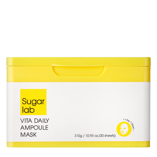 G9Skin - Sugar Lab Vita Daily Ampoule Mask - Rozjasňujúca sada pleťových masiek - 30 ks / 310 g