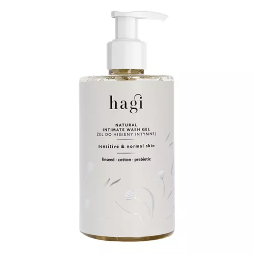 Hagi - Ľan a bavlna - Prírodný gél pre intímnu hygienu - 300ml