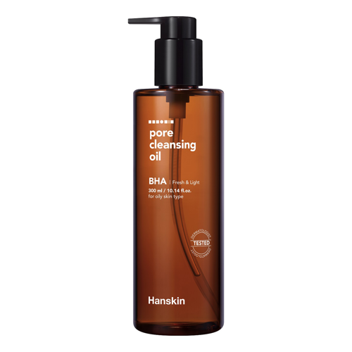 Hanskin - Pore Cleansing Oil BHA - Čistiaci a odličovací pleťový olej s BHA kyselinami - 300 ml