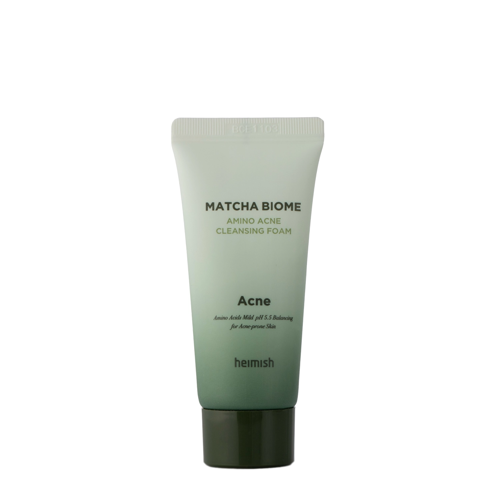 Heimish - Matcha Biome Amino Acne Cleansing Foam - Čistiaca pena na pleť s kyselinou salicylovou - 30 ml