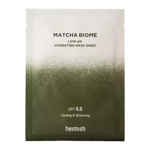Heimish - Matcha Biome Low pH Hydrating Mask Sheet - Upokojujúca plátienková maska s probiotikami - 30 ml