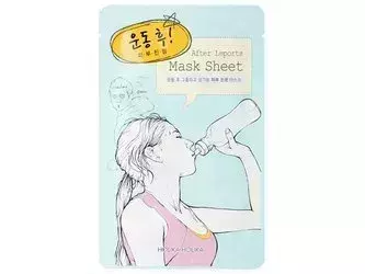 Holika Holika - After Mask Sheet - After Working Out - Regeneračná plátienková maska - 30g