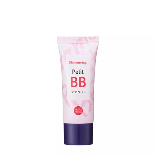 Holika Holika - Shimmering Petit BB Cream - SPF45 PA+++ - Rozjasňujúci BB krém s ochranným faktorom - 30ml