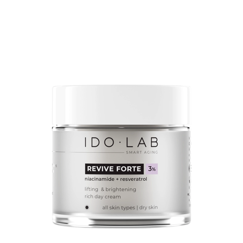 Ido Lab - Revive Forte - Liftingujúci a rozjasňujúci denný krém - 50 ml