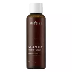 Isntree - Green Tea Fresh Toner - Ošetrujúce a upokojujúce tonikum so zeleným čajom - 200 ml