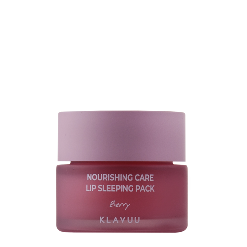 Klavuu - Nourishing Care Lip Sleeping Pack - Berry - Vyživujúca nočná maska na pery - 20 g