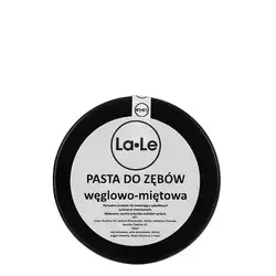 La-Le - Prírodná zubná pasta - Aktívne uhlie a mäta  - 100 ml