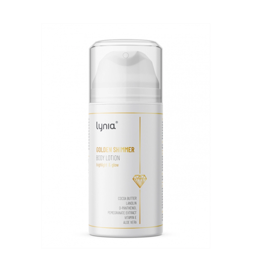 Lynia - Golden Shimmer Body Lotion - Telové mlieko pre zlatistý odtieň pokožky - 100 ml