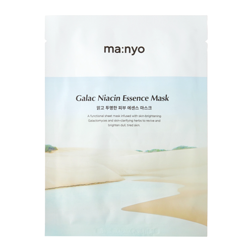 Ma:nyo - Galac Niacin Essence Mask - Rozjasňujúca plátienková maska - 30 g