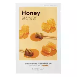 Missha - Airy Fit Sheet Mask - Honey - Regeneračná medová textilná maska - 19g