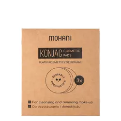 Mohani - Konjac kozmetické vankúšiky - 3 ks