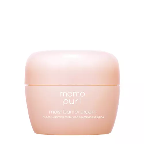 Momopuri - Moist Barrier Cream - Hydratačný krém s ceramidmi a broskyňovou šťavou - 80 g