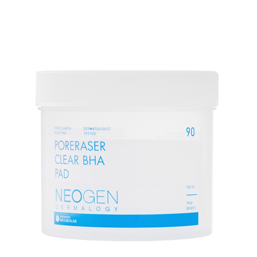 Neogen - Dermalogy Poreraser Clear BHA Pad - Exfoliačné tampóny na tvár - 90 ks / 160 ml