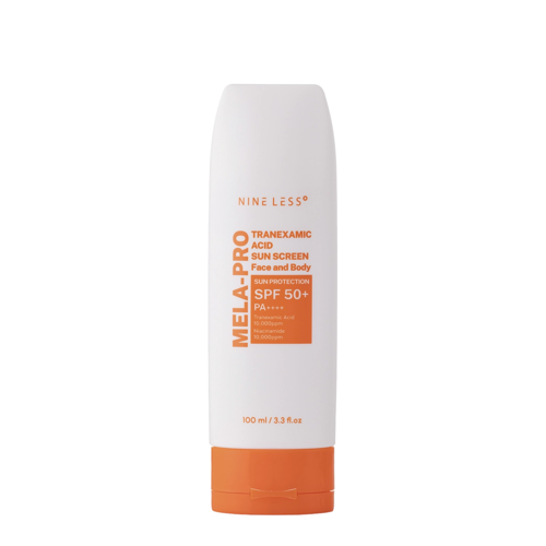 Nine Less - MELA-PRO Tranexamic Acid Sun Screen SPF 50+/PA++++ - SPF krém na tvár a telo - 100 ml