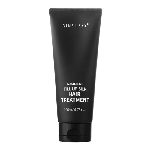 Nine Less - Magic Nine Fill Up Silk Hair Treatment - Vyhladzujúca hodvábna bezoplachová vlasová kúra - 200 ml