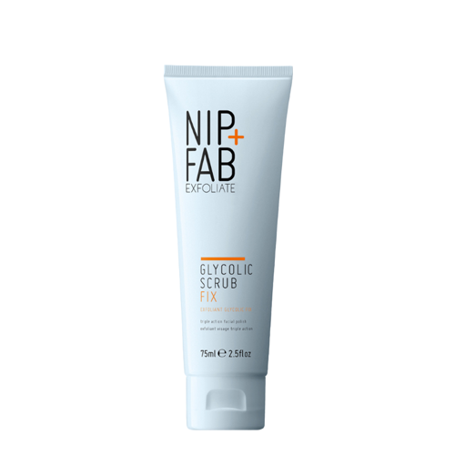 Nip+Fab - Glycolic Fix Scrub - Peeling na tvár s kyselinou glykolovou - 75 ml