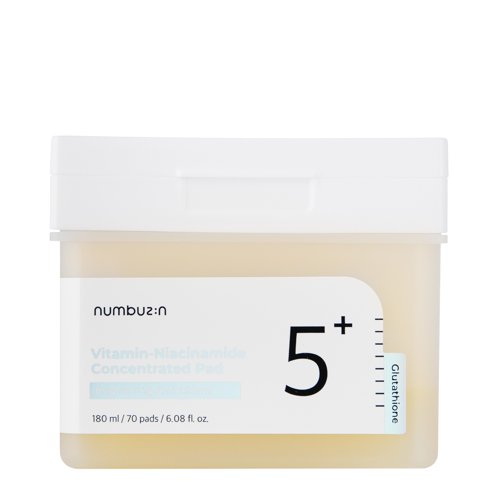 Numbuzin - No.5 Vitamin - Niacinamide Concentrated Pad - Tampóny s niacínamidom na tvár - 180 ml / 70 ks