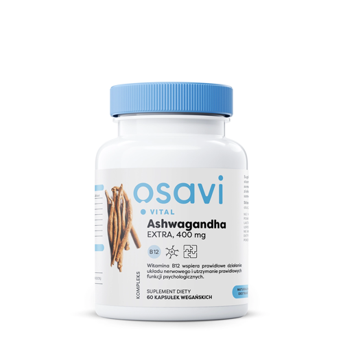 Osavi - Ashwagandha Extra (Vital) 400mg - 60 kapsúl / 29,5g