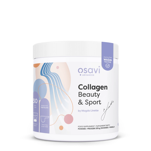 Osavi - Collagen Beauty & Sport Kolagen by Magda Linette - Kolagén v prášku - 225 g